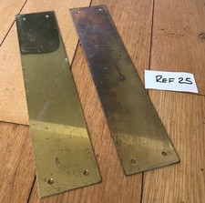 2x Vintage Brass Door Finger