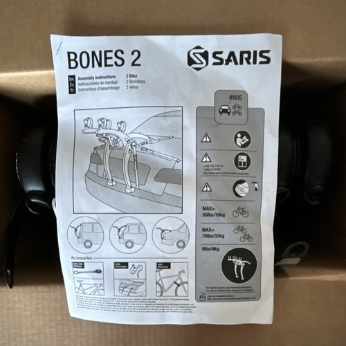 Saris bones bike car - 2-bike, boot