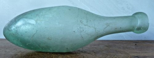 Early hamilton glass bottle - hamilton,