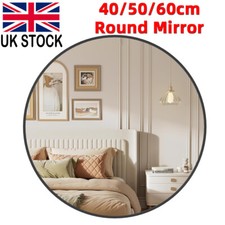 Large Round Wall Mirror