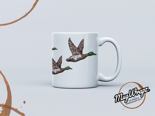 Flying wall ducks - 'flying,