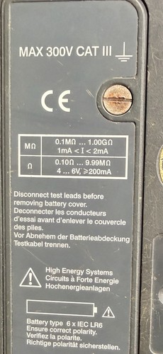 Megger bmm503 - megger,
