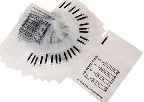 Plastic coin bags - bags, no