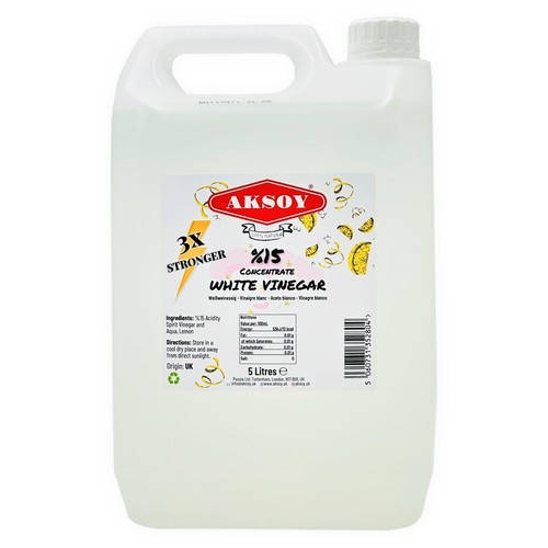 Lemon white vinegar - lemon, 15%