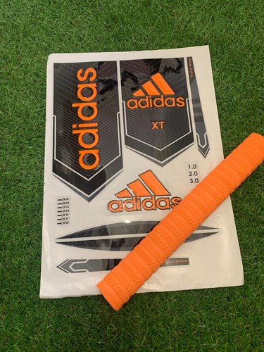 Cricket bat sticker embossed - sticker,