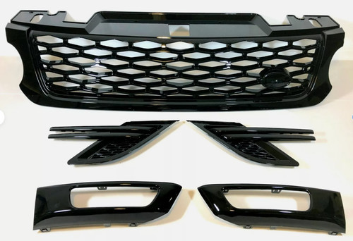 Front grille side fog - grille,