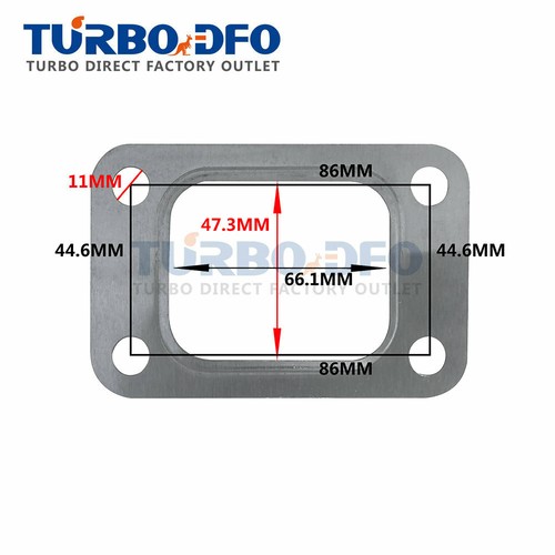 Turbocharger t35 t38 flange - turbocharger, t3