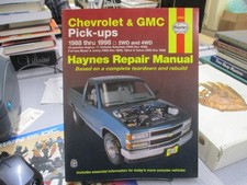 Chevrolet & Gmc Pickups Automotive Repair Manual : Models Covered : Chevrolet an