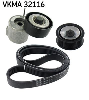 Ribbed belt set for - set,