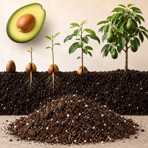 Avocado soil mix - mix, premium
