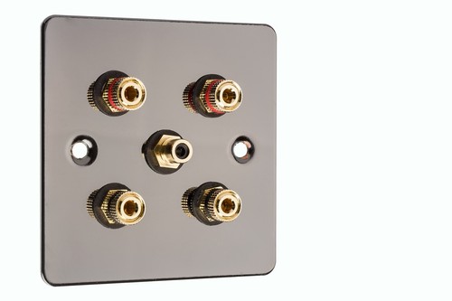 Speaker wall face plate - plate, av