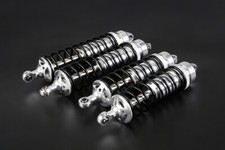 New CNC Metal 10mm Shock Kit Silver for 1/5 LOSI 5IVE-T RC Auto Parts