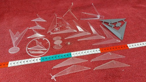 Model aircraft stands - job, lot