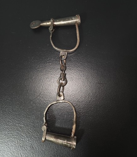 Antique handcuffs - antique,