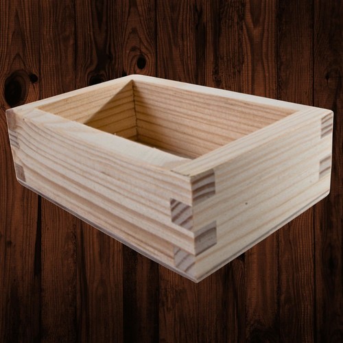 Small open wooden storage - small,