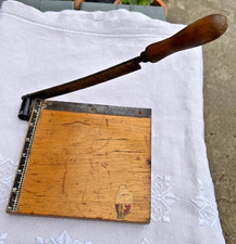 Vintage wooden Guillotine /