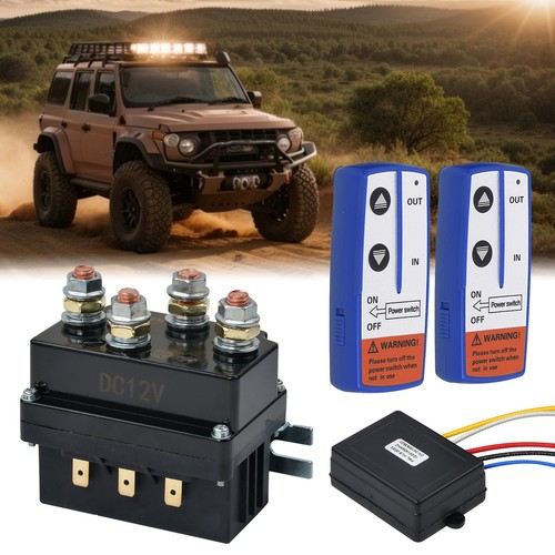 12v 500a contactor winch - 12v, hd