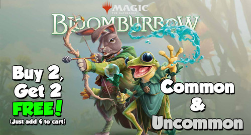 Bloomburrow common uncommon - common, &