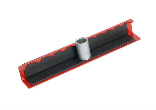 Magnetic socket rail - 1/4",