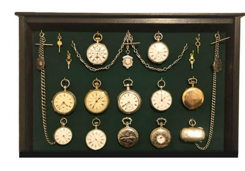 Pocket watch glass display