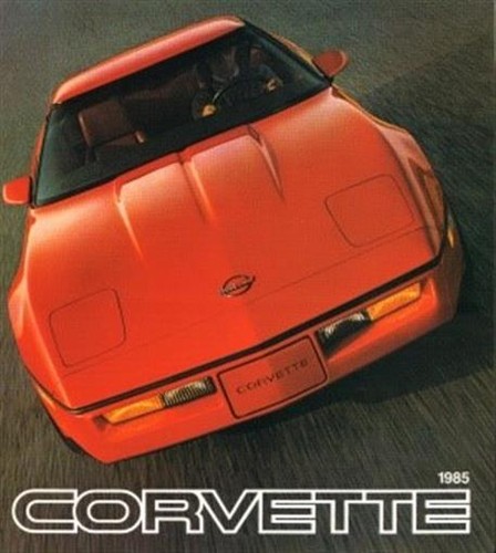 Corvette 1985 vintage - corvette,