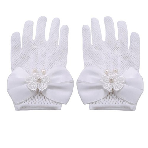 Communion gloves flower girl - communion,