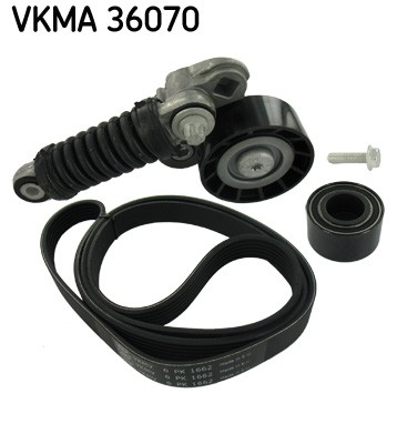 Ribbed belt set for renault - for,