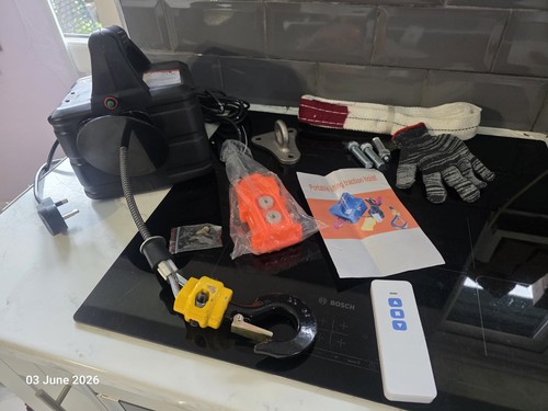 Electric hoist winch - in, 1