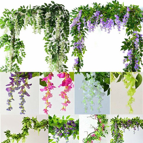 2x7ft artificial wisteria vine - 2x7ft,