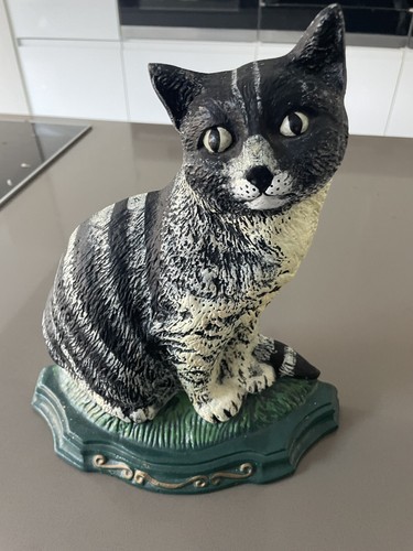 Large cat cast iron - cat,