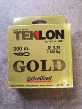 Grauvell Teklon Gold 300m Spool 7.8kg/17lb Breaking Strain Fishing Line