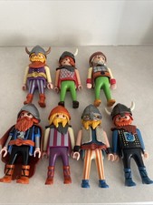 Playmobil Vintage Viking Figures In VGC Freepost