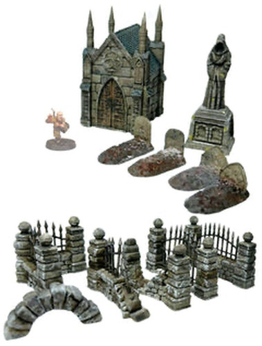Cemetery set 28mm - set,