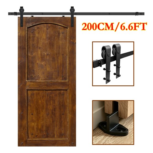 6ft sliding barn wood door - wood,