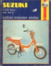 SUZUKI FZ50 SUZY,HAYNES OWNERS