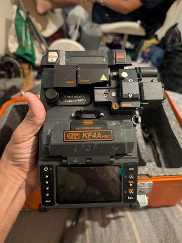 Swift kf4a fusion splicer with - splicer,