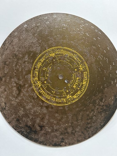 Polyphon music box disc - polyphon, a