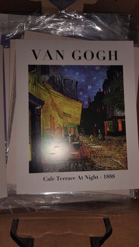 6pc van gogh - van, prints