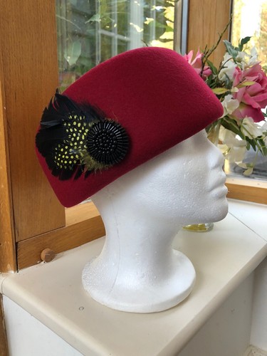 Ladies 1940s 30s 50s wool - 30s, felt