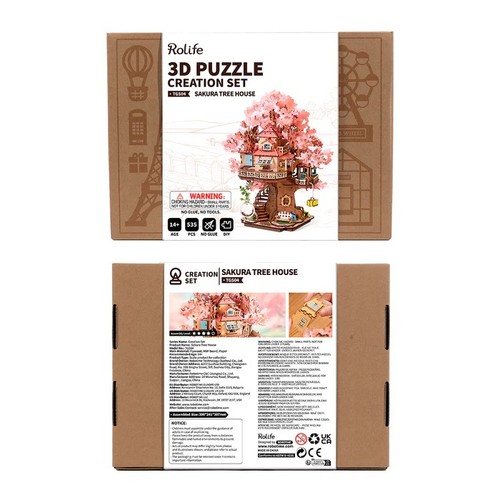 Robotime kit rolife sakura - robotime,