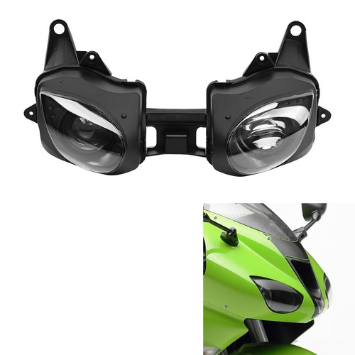Front headlight head - front, lamp