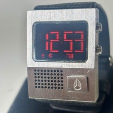 Vintage N. MINT Nixon The Dork Original I'm So Cool Talking Digital Men's Watch