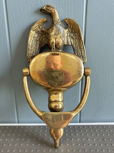 Vintage brass door - vintage, knocker