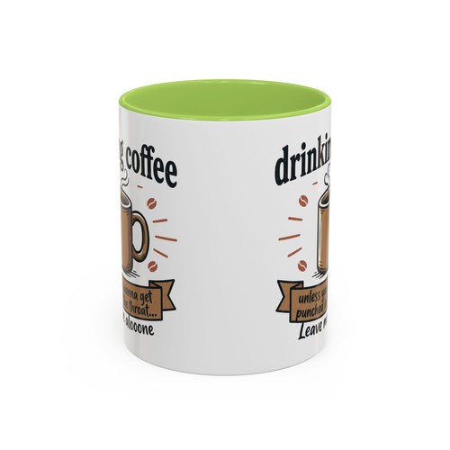 Drinking coffee mug leave me - coffee,