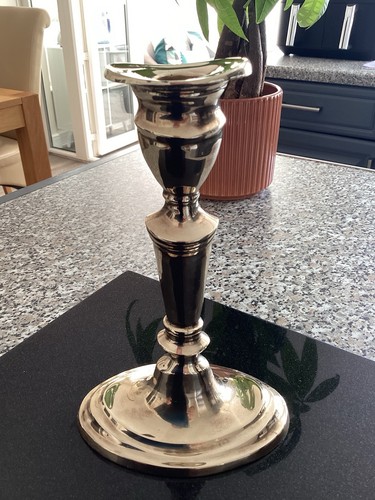 Vintage brass candle - vintage,
