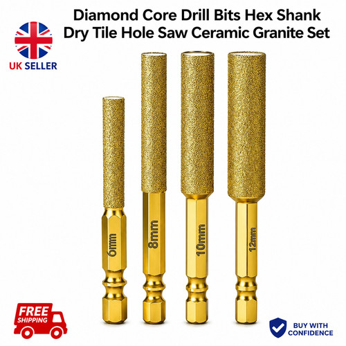 Diamond core drill bits hex - diamond,