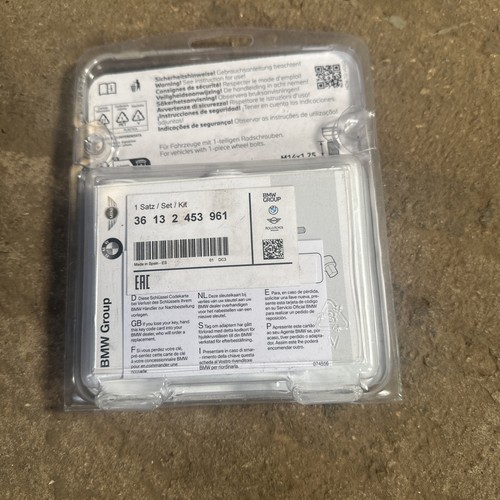Genuine bmw locking security - bmw,