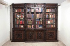 Victorian Oak Breakfront