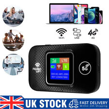 Unlocked 4G LTE LCD Portable Mobile Broadband Wireless WiFi Router MiFi Hotspot