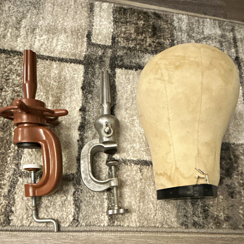 Mannequin head wig - wig, stand